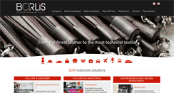 Desktop Screenshot of borlis-solutions.com