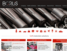 Tablet Screenshot of borlis-solutions.com
